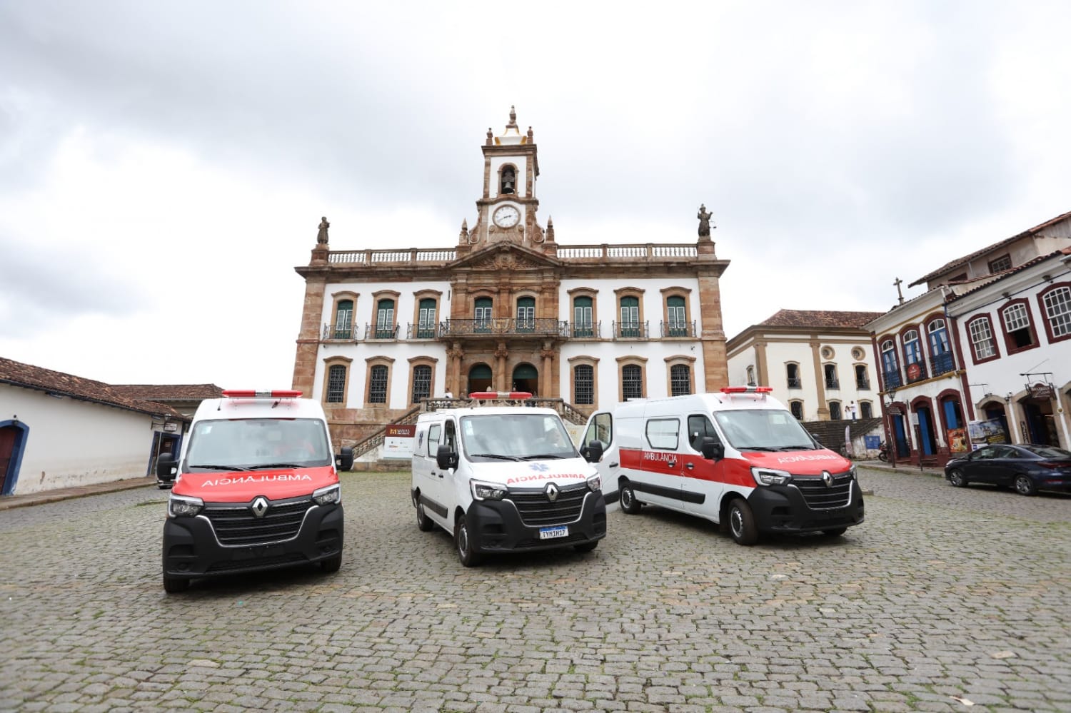 ambulâncias novas Ouro Preto saúde pública