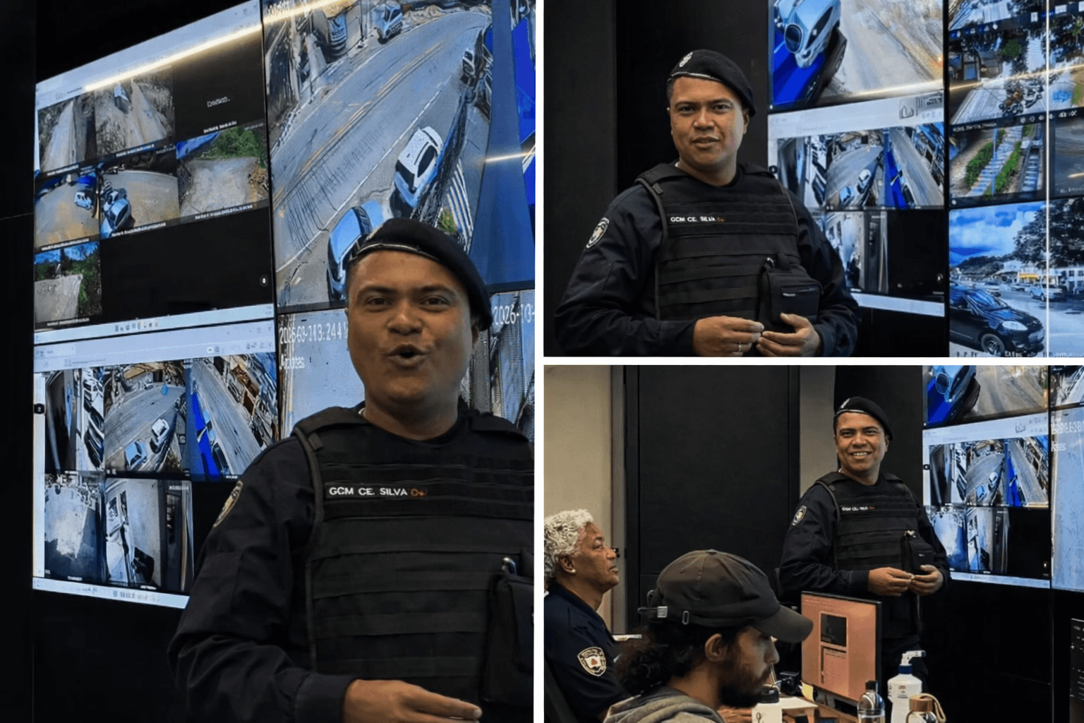 Imagens vídeos guarda municipal Itabirito