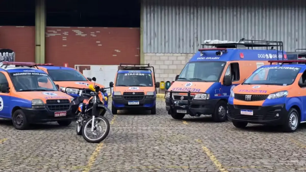 Veículos SAMUVet Foto PBH Divulgação